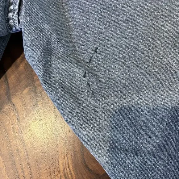 H&M Relaxed Fit Coupe Décontractée Jeans Size 36/32 - Picture 6 of 11